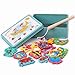 LHKJ Juego de Pesca de Magnético de Madera con Caja, 3D Puzzles de Pesca Madera para Niños