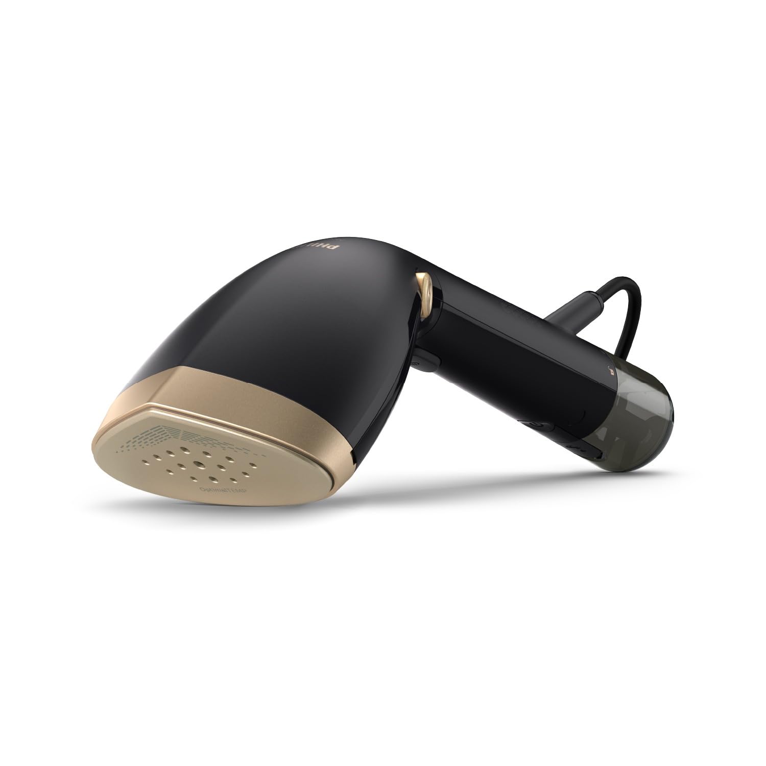 Philips Steamer 7000 Series - 1500W, 28 g/min Dampfleistung, zugespitzte Heizplatte aus Metall, 2 abnehmbare Wassertanks, inkl. Handschuh/StyleMat, Schwarz (STH7060/80)