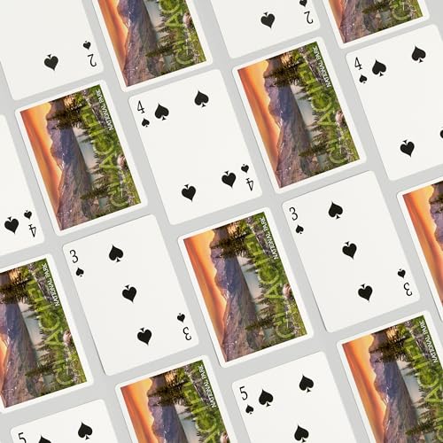 Baraja de Cartas Póker Glacier National Park Montana miniatura 4