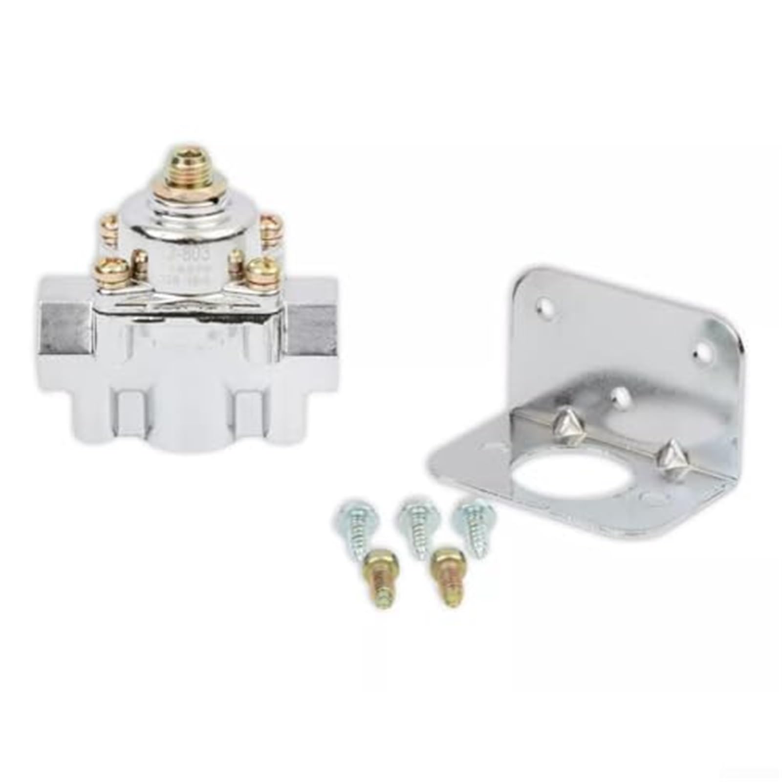 Urządzenie do regulacji ciśnienia paliwa zgodne z OEM, dla modelu Holley Carbs nr 12803 z wytrzymałego materiału Regulator ciśnienia paliwa
