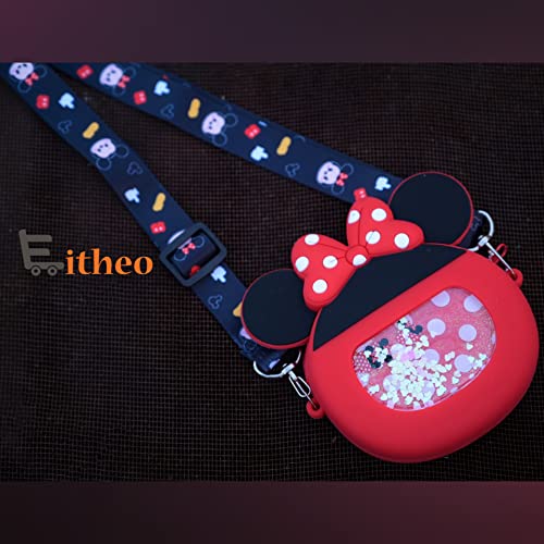 Image of EITHEO Cute Silicon Sling Bag for Girls /Women Crossbody Bag Small Size Handbag Shoulder Bag