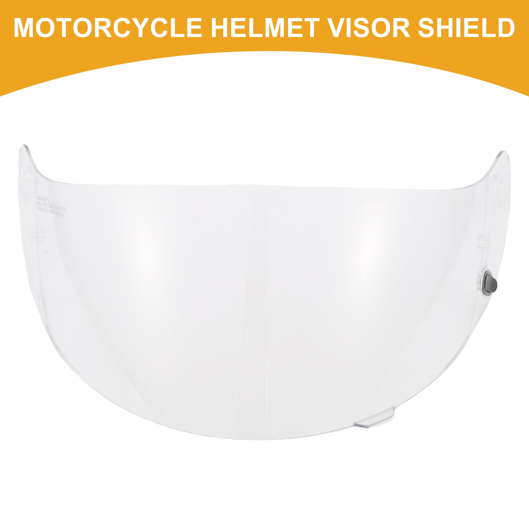 Osłona wizjeru do kasku motocyklowego - zamienna osłona wizjeru do kasku 3-Snap - na HJC CL-16 Żywica Jasna - 1 sztuka