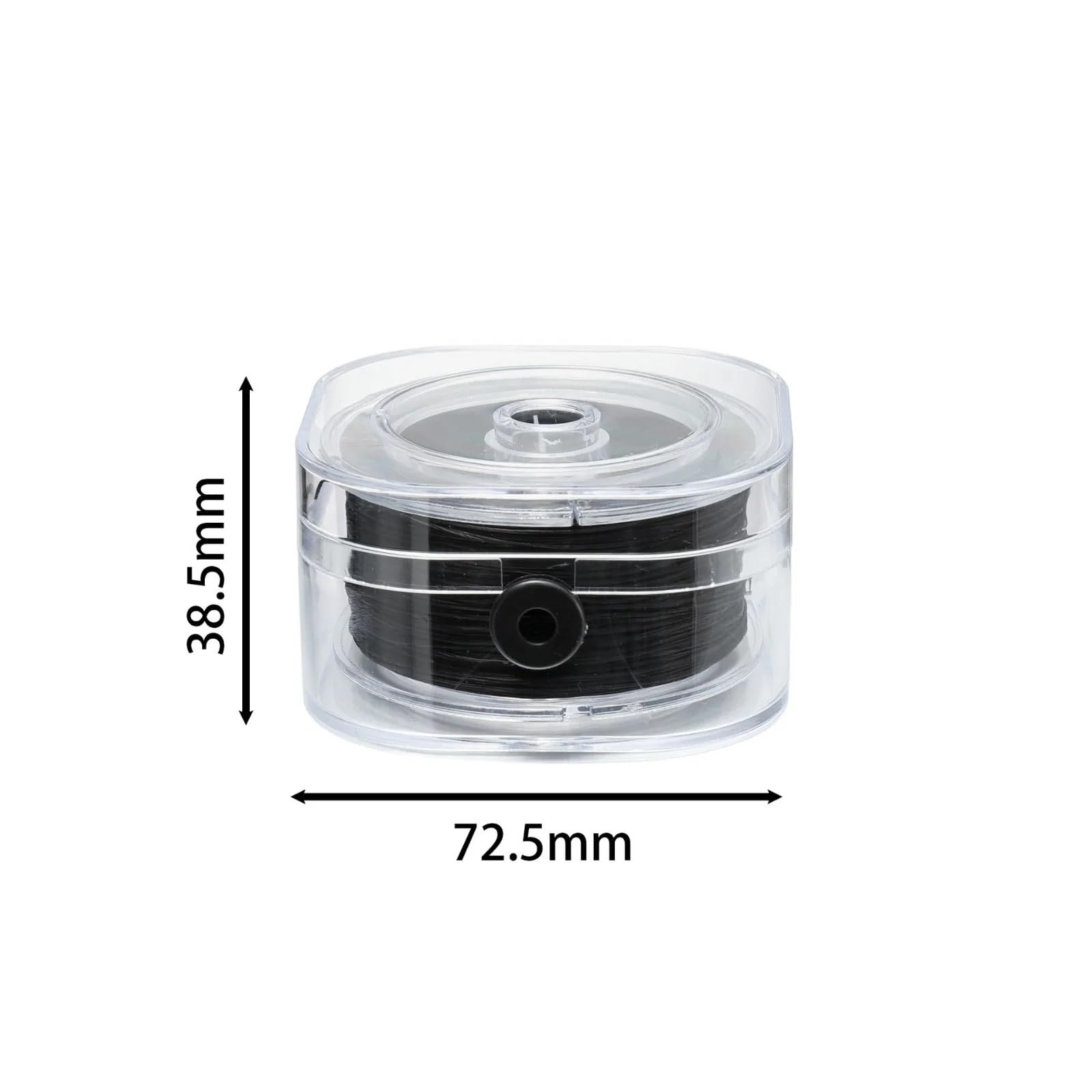 Elastyczny sznurek do bransoletek 8 szt. 0, mm rozciągliwy z koralików nici tworzenia biżuterii naszyjnik DIY krawiectwo(0.8mm White)