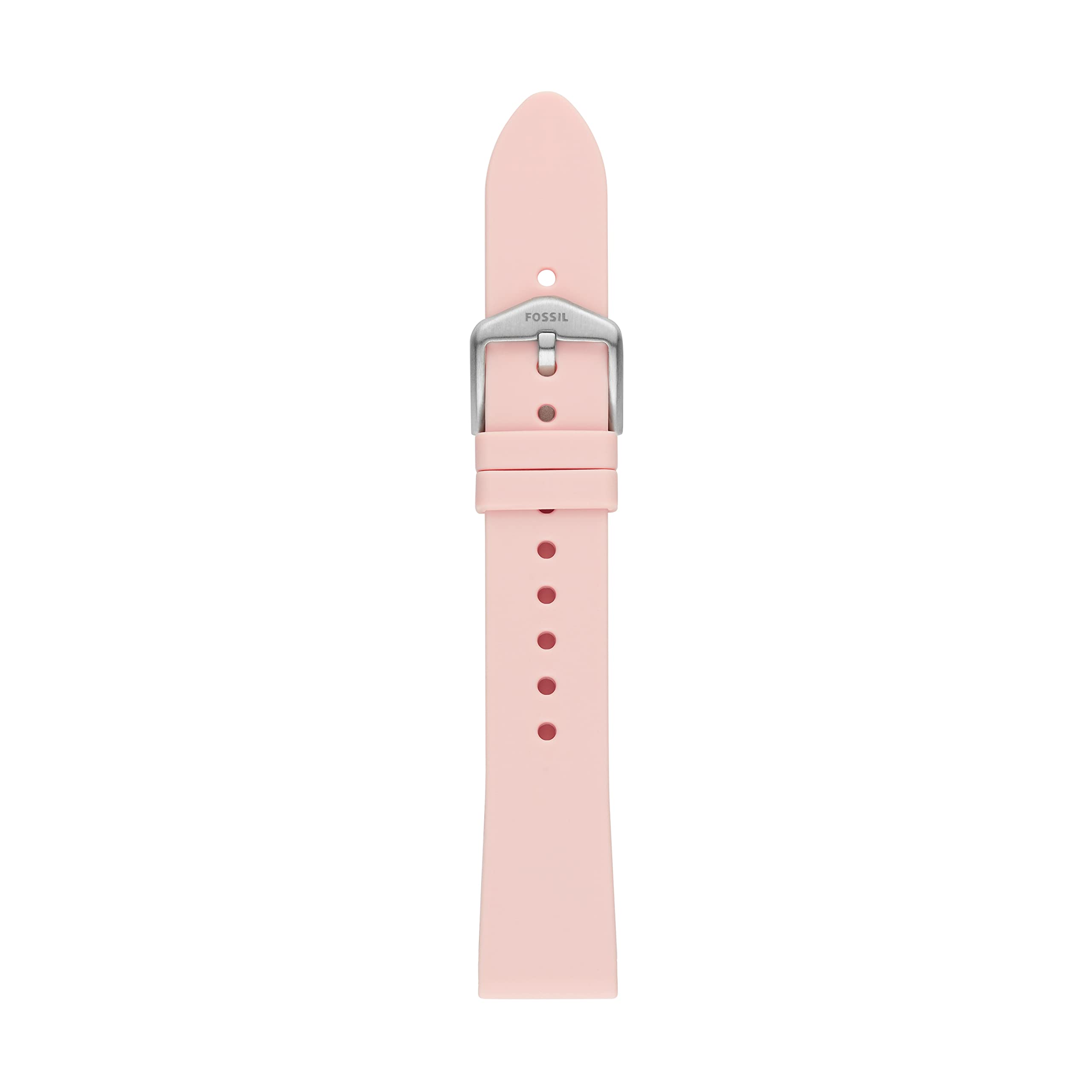 Cinturino in silicone rosa da 18 mm