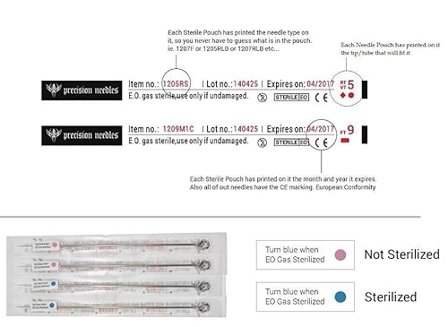Precision Needles Tattoo Needles #12 (0.35Mm) Magnum Curved Weaved 2Mm Long Taper thumb #2