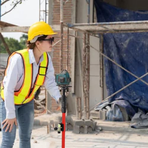 Trípode nivelador SEAFRONT 3 metros de aleación de hierro ajustable con adaptador 5