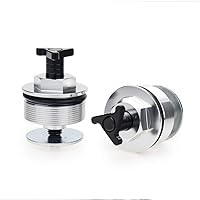 Vista 7 de LANBAO Tapas de horquilla de precarga para Yamaha T-MAX500 (2008-2011) XT660R (2004 2005 06 07 08 2009 2010 2011) MT-03 (2006-2012) Tornillos