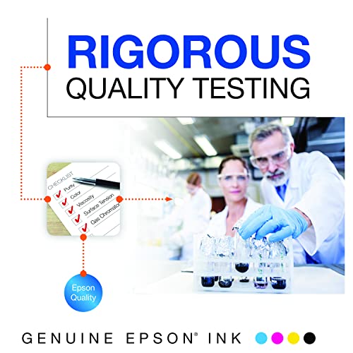 Epson 822 Standard Capacity, Cyan, Magenta, Yellow Jaune -Cartridge Combo Pack (822) For Select Epson Workforce Pro Printers #TOP3