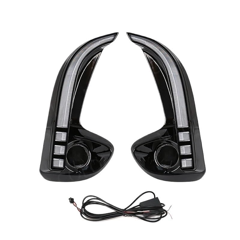 Turn Signal Lights Car LED Daytime Running Light Turn Signal Lamp Front Bumper Fog Lamps For Yaris For Vios 2020 2021 2022