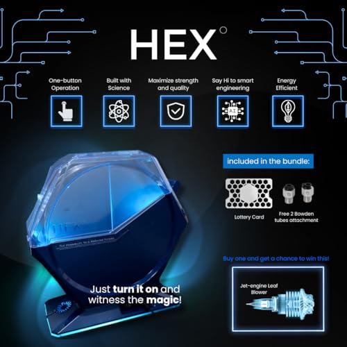 Image of [THETAHexNanoLabs] Hex Filament Dryer Type I Smart Filament Dehydrator with QUEIT Fan. Works for All Filament 1.75 2.85 3.00mm PLA PETG ABS Nylon TPU. Storage&Dryer 2 in 1 (Filament Dryer Only)