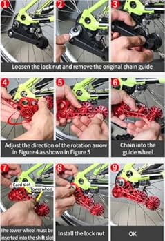 Amazon.co.jp: ブロンプトンディレイラーリアプーリー用チェーン