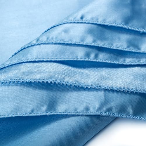Pack de 50 Servilletas de Satén 12” x 12” Baby Blue miniatura 6