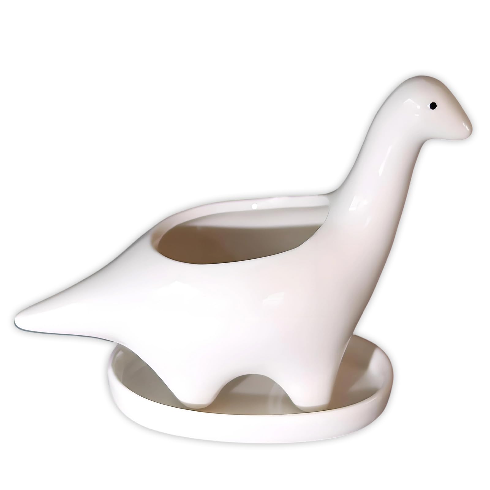 Limtula Stylish Miniature Ceramic Planter Container Ideal for Succulents and Desktop Greeneries Display Modern Living Space Tabletop Flower Container
