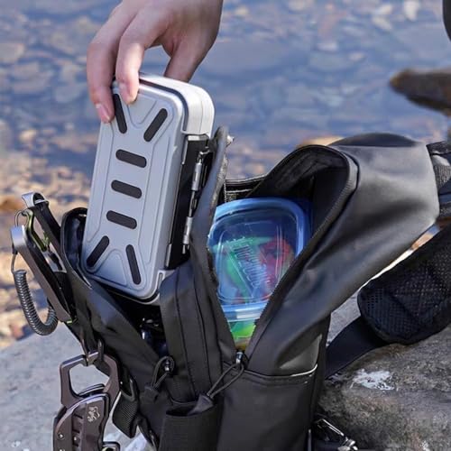 Aventik Caja Impermeable para Pesca con Mosca 2-Pack, Estuche Ajustable miniatura 7