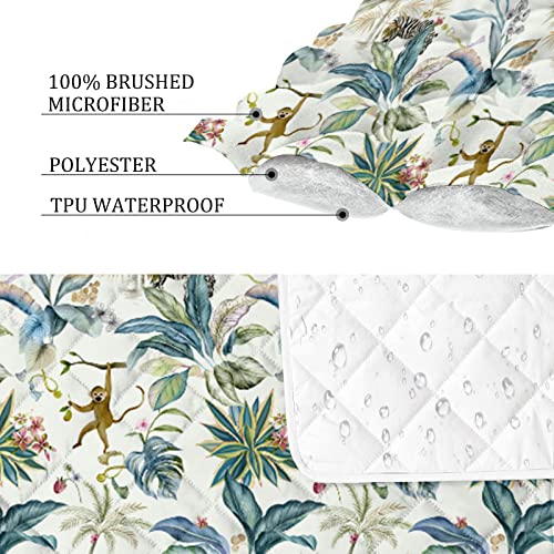 Yiyea 2 In 1 Loveseat Covers For 2 Cushion Couch Sofa - 100% Waterproof Printed Couch Cover For Dogs - Sofa Slipcovers With Non-Slip Elastic Straps, And Replaceable Sofa Cushion Covers (Loveseat) #TOP2