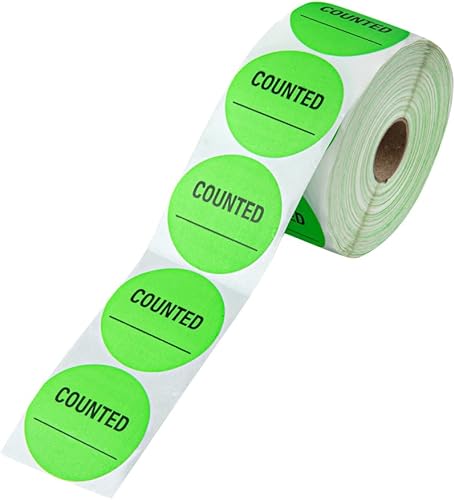 Restaurantware Label Tek - Calcomanías de embalaje de 2 x 2 pulgadas, 1000 etiquetas de envío de alta calidad, sostenibles, calcomanías de