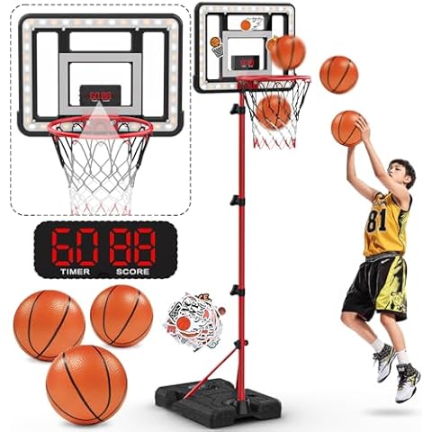 Kroyedfuw Adjustable Kids Basketball Hoop Cover