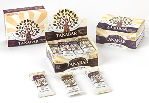 Vermont Nut Free Chocolates Chewy Granola Tanabar (Triple Berry) 2.1 Ounce Bars, 12 Count #TOP1