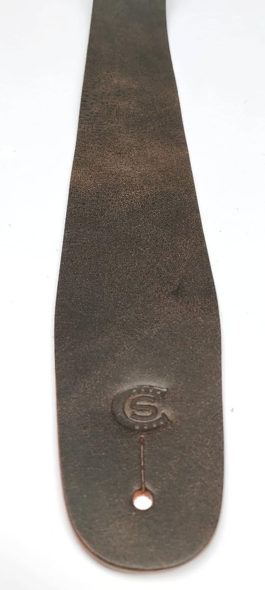 Custom Style Tracolla in cuoio vintage larghezza 8 cm - T812Z101