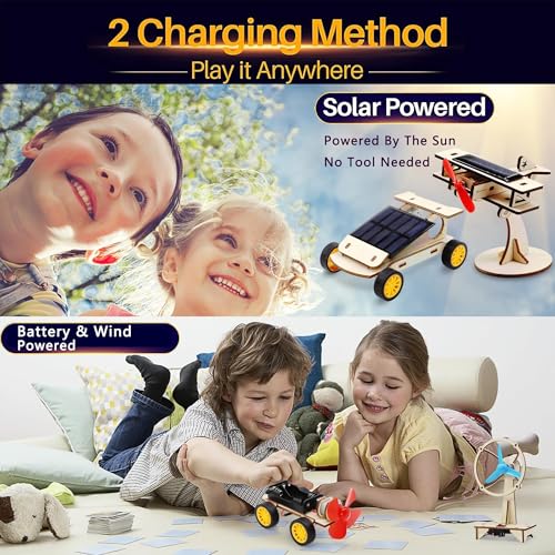 stem kits for kids ages 8-10-12-14 stem toys for boys age 8-12 science projects solar car building kits activities engineering kit gifts for 8 9 10 11 12 year old boys