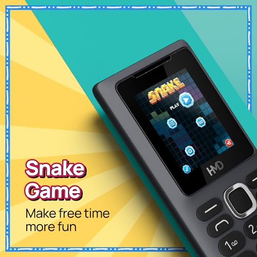 Image of HMD 100 Keypad Mobile Phone | Single SIM, Long Lasting Battery, Durable Design, Wireless FM Radio, Phone Talker, 1-Year Replacement Guarantee | Grey