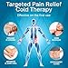 Ultra Freeze Dr Pat's Pain Relief Cream (9oz) - Muscle Rub Gel for Arthritis, Neuropathy, Foot & Joint - Cooling Sports Massage for Back, Shoulder & Knee - Menthol Analgesic for Neck & Body
