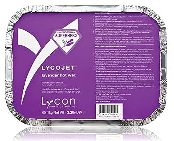 Lycon Wax  LYCOJET LAVENDER 1kg / 35oz Strip-less Wax