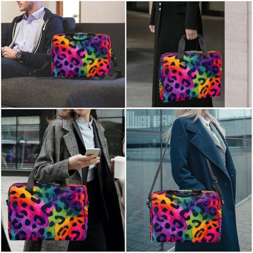 Maletín Colorful Leopard Camo para Laptop 16in miniatura 2