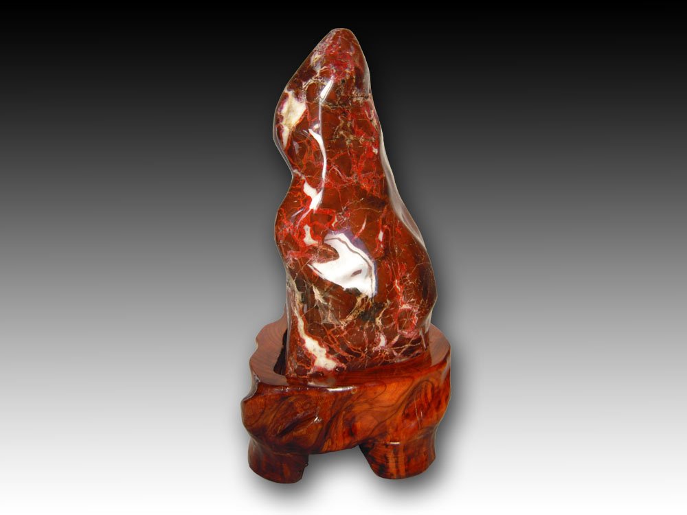 Amazon.co.jp: 紅加茂石 水石 kaw011 赤石 盆石 鑑賞石 : ホーム