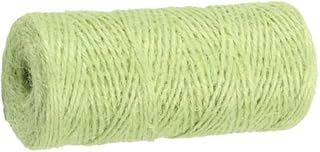 Housoutil Cuerda De Hilo De Yute Hilo De Colores Decoración Del Hogar Verde Carrete De Cable Hilo De Yute De Colores Yute Natural Decoración Navideña Manual Etiqueta