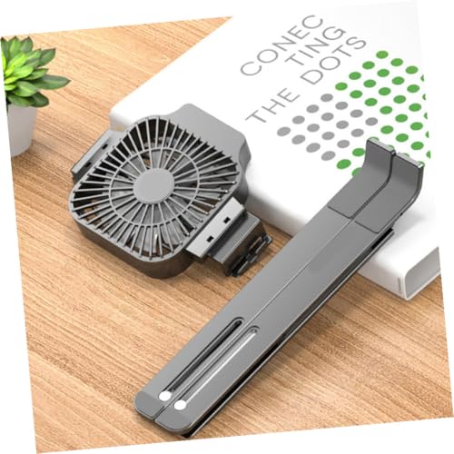 Soporte ajustable de aleación para portátil con ventilador de enfriamiento miniatura 4