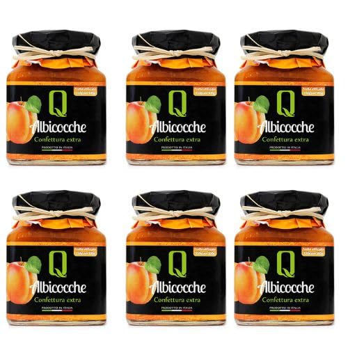 Quattrociocchi Confettura Extra di Albicocche Biologica - Quattrociocchi - 6 Vasi da 350 gr -