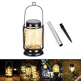 farol solar led como funciona ☀ Lámpara solar decorativa - se puede colgar fácilmente en la pared, en el jardín, en el techo o en los árboles, y también se puede colocar fácilmente en mesas, estantes o porches. La faroles de decoracion es un regalo ideal para todo tipo de ocasiones.