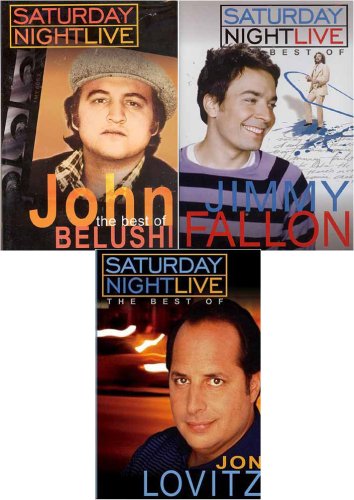 Saturday Night Live - The Best of Jimmy Fallon / John Belushi / Jon Lovitz (3 Pack)
