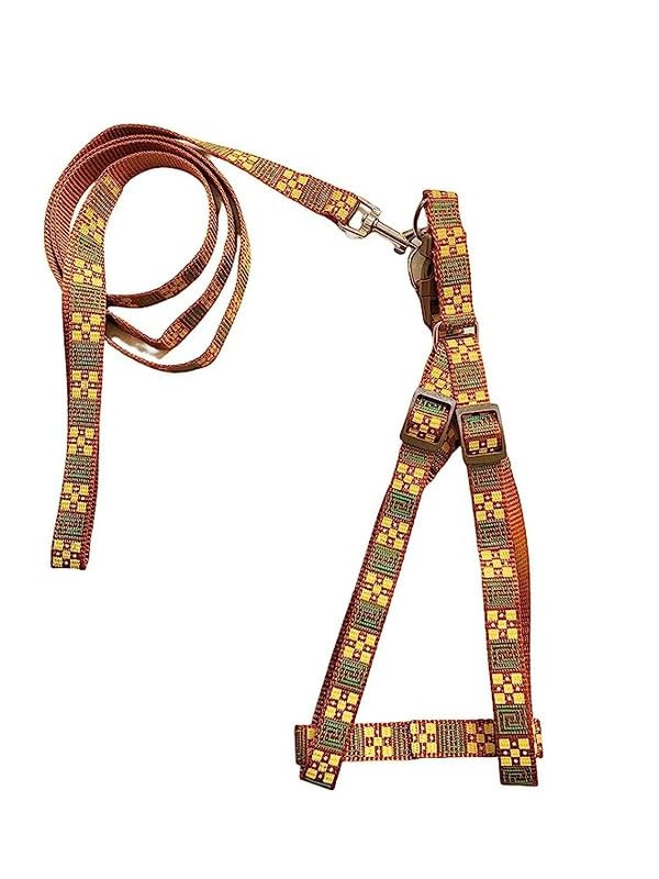 BohoBark Reflective Breathable Soft Pet Harness and Leash with Air Mesh No Pull for Strap for Medium Dogs and Cats Pattern 01 (B0CF9H4LR8) Amazon Price History, Amazon Price Tracker