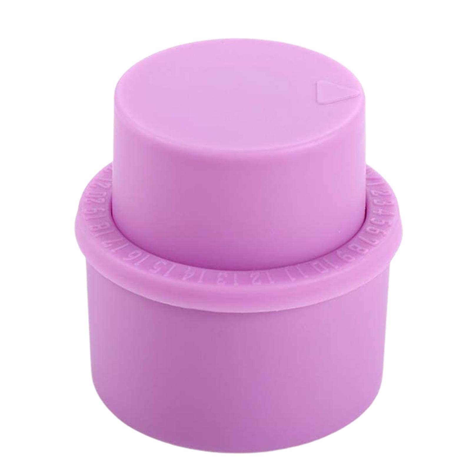 Stronrive Purple Fizz Keeper, Bottle Pump Caps, Bottle Stopper, Pump Bottle, Drink,Bottle,Fizzy Sea-Ler,Vacuum Soda 12Oz