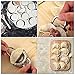 3 Pieces Stainless Steel Dumplings Maker, 1 Dumpling Skin Maker 2 Dumpling Molds Chinese Dumpling Cutter Pie Ravioli Empanadas Press Mold Kitchen Accessories (Size A)