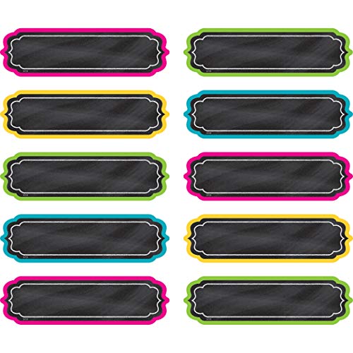 Étiquettes pour tableau noir TCR20871 pour identifier le matériel scolaire