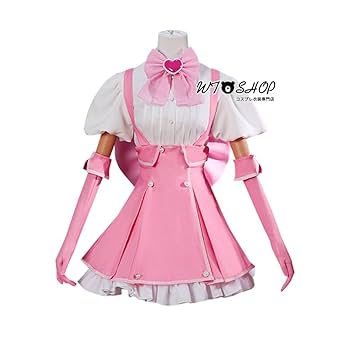 魔法少女にあこがれて 花菱はるか マジアマゼンタ コスプレ衣装 41EN5KdcbFL.jpg_BO30,255,255,