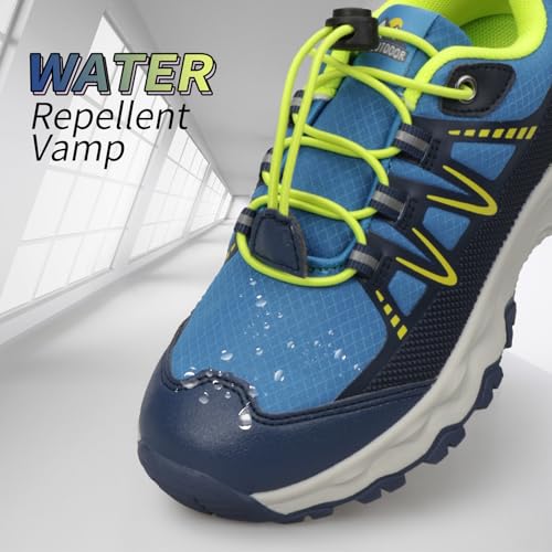 Kids Boys Girls Running Shoes Waterproof Non-Slip Breathable Low-Top Outdoor Hiking Walking Sneakers (Little/Big Kids)2