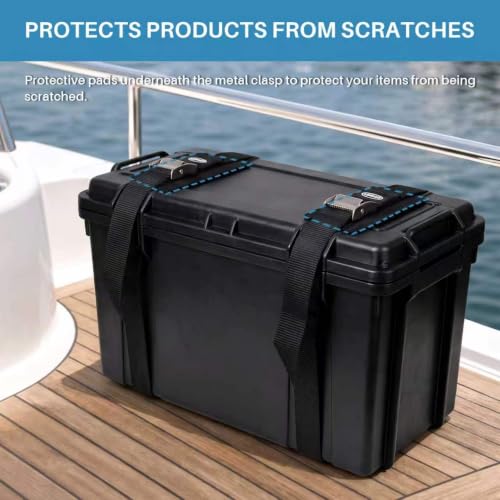 Image of EXVITAL 4PCS Battery tie Down Strap Hold Down kit 1 inchx48 inch Lashing Straps