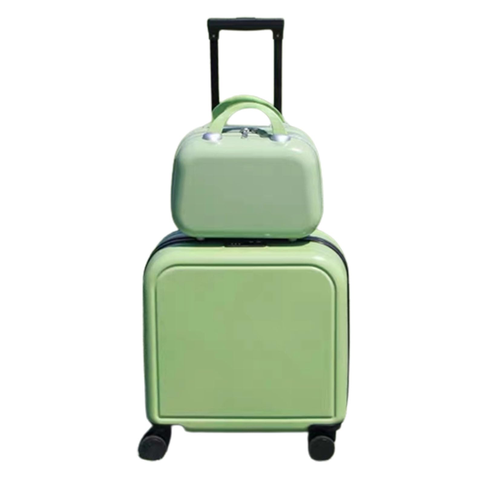 Ensembles de bagages 2 pièces avec roulettes 360° et vanity rigide