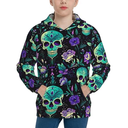 Gold Black Zebra Print Hoodie Youth Hooded Sweatshirt 3D Digital Printed With Pockets Tops3