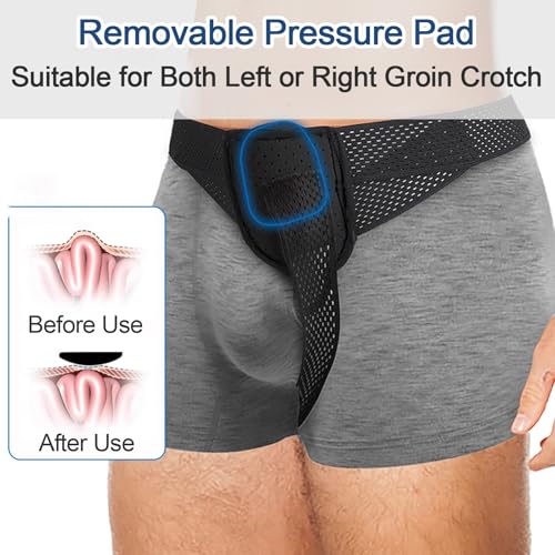 Faja para Hernia Inguinal para Hombre y Mujer Ajustable miniatura 2
