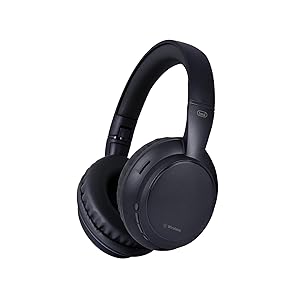 Trevi DJ 12E35 BT Cuffia Wireless 5.4, 12 Ore Di Riproduzione, Senza Fili Stereo HiFi Over Ear con Microfono e Comandi su Padiglione, Pieghevole e Leggera, Ideale per Viaggio, Ufficio, Telefono e PC