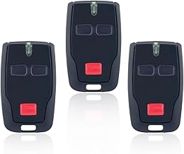 3 Pieces Remote Control for BFT Mitto 2 B RCB, Garage Control Cloner BFT Remote Control, 2 Channels Rolling Code, Compatible with BFT Mitto 2, Ghibli, Kleio, TRC 2, RCB2