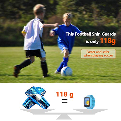 Kyowoll Parastinchi da calcio per bambini, con