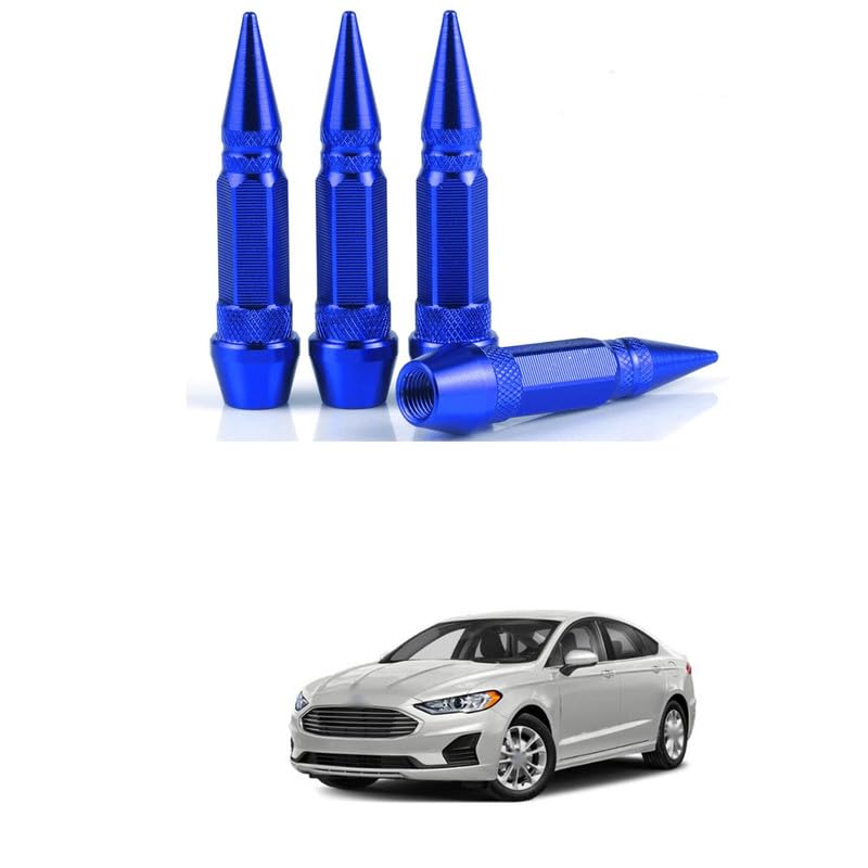 LOVMOTO 4PCS Spiked Shape Tire Valve Stem Caps, Aluminum Car Air Stem Cap, Universal Tire Valve Stem Covers for Cars, SUV, Trucks, Bikes, Motorcycles Comfortable with Fu-sion-image-12