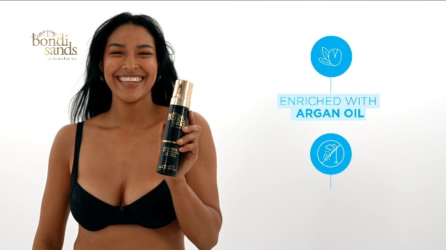 Image of Bondi Sands Liquid Gold Self Tanning Foam | Lightweight + Quick Dry Foam Enriched with Argan Oil, Provides a Hydrated Streak-Free Tan | 6.76 Oz /200 mL