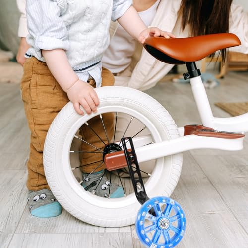 Ruedas de Entrenamiento para Bicicletas, 1 Par de Estabilizadores Ajustables Azules para Equilibrio y Aprendizaje miniatura 4